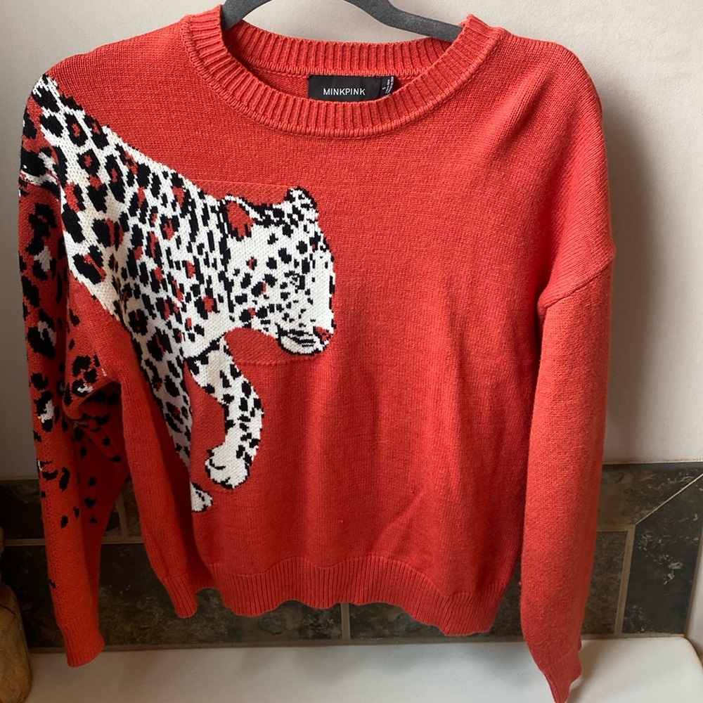 Mink pink sweater. Worn once. Smoke free home